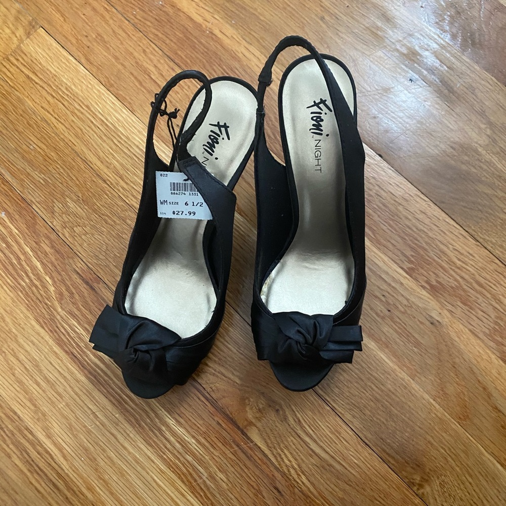black heels